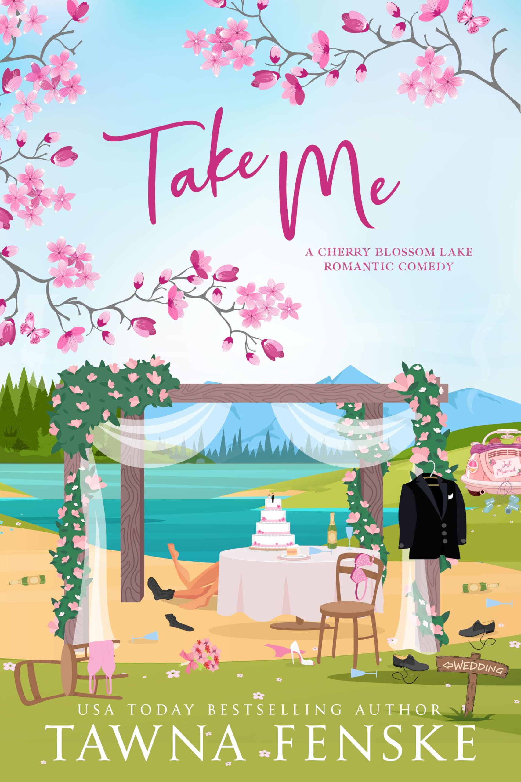 Take Me (Cherry Blossom Lake Romantic Comedies Book 5)