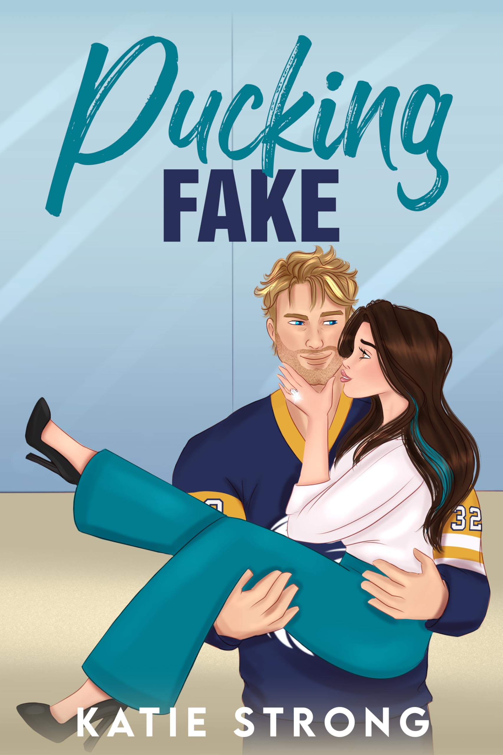 Pucking Fake (Night Hawks Hockey Series Book 7)