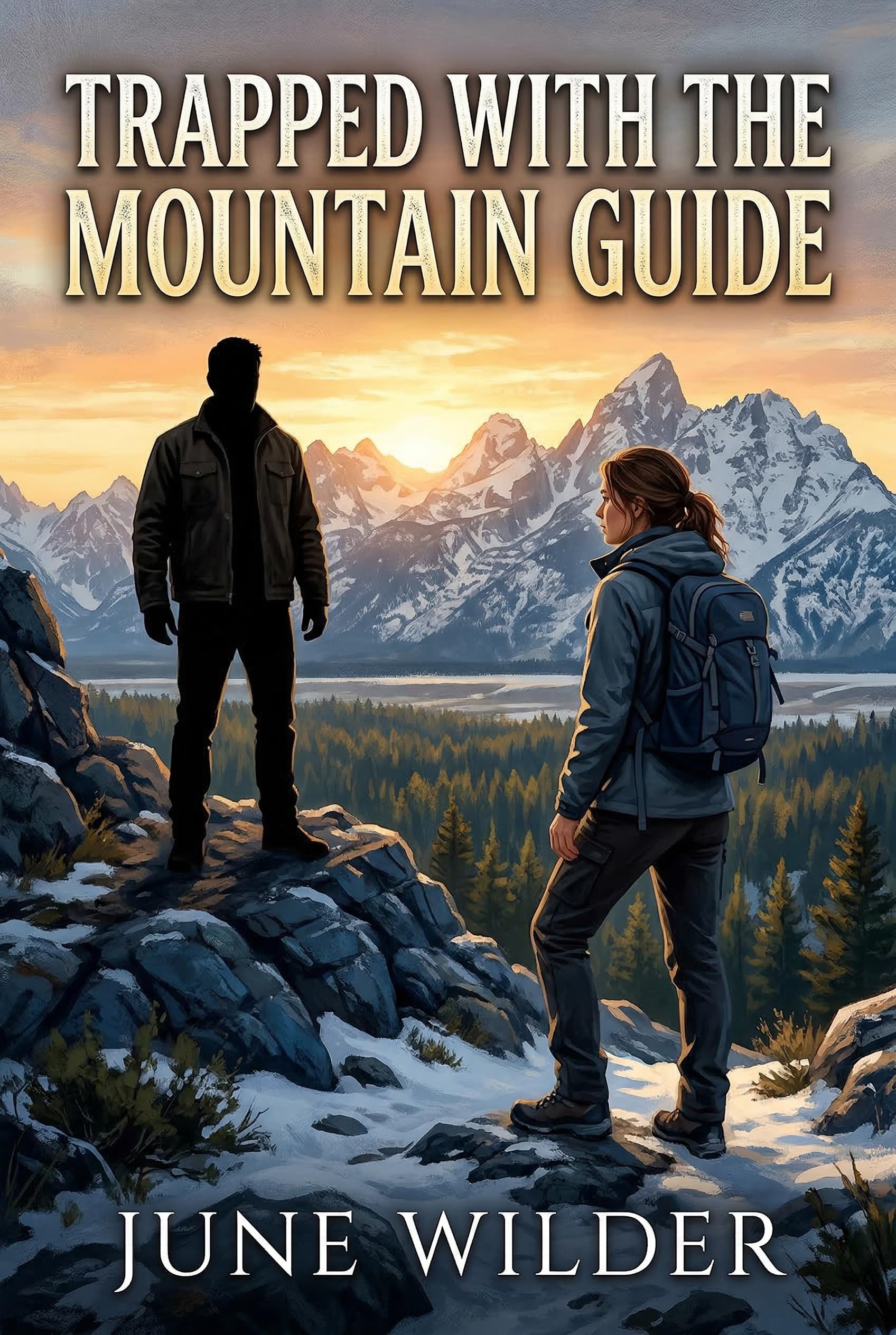 Trapped with the Mountain Guide (IRONWOOD RESCUE Book 1)