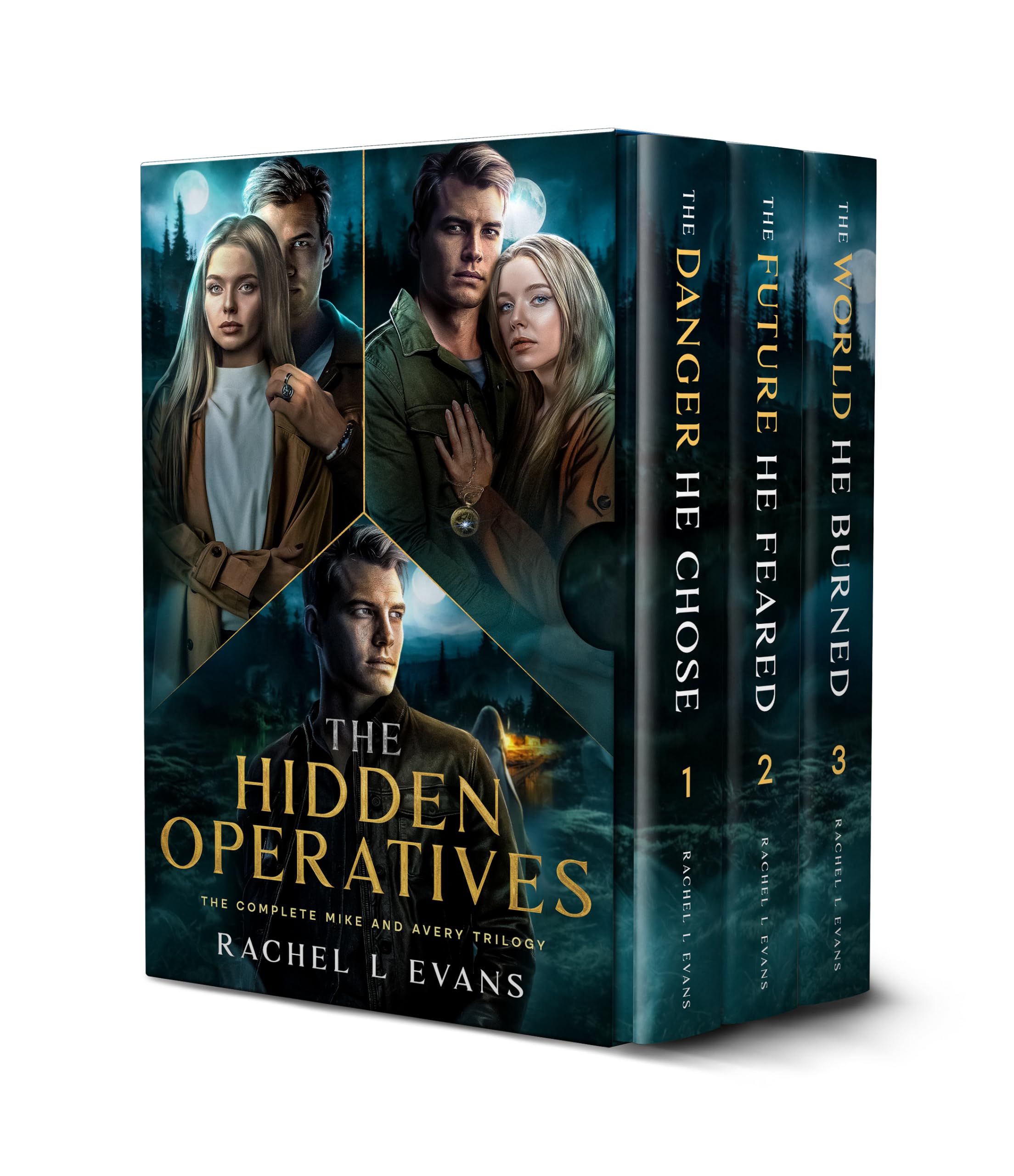 The Hidden Operatives: The Complete Mike and Avery Trilogy (Books 1-3)