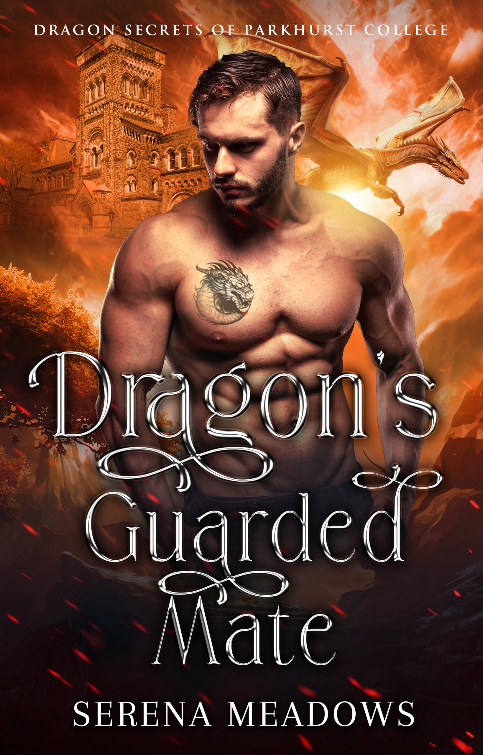 Dragon's Guarded Mate (Dragon Secrets of Parkhurst College Book 7)