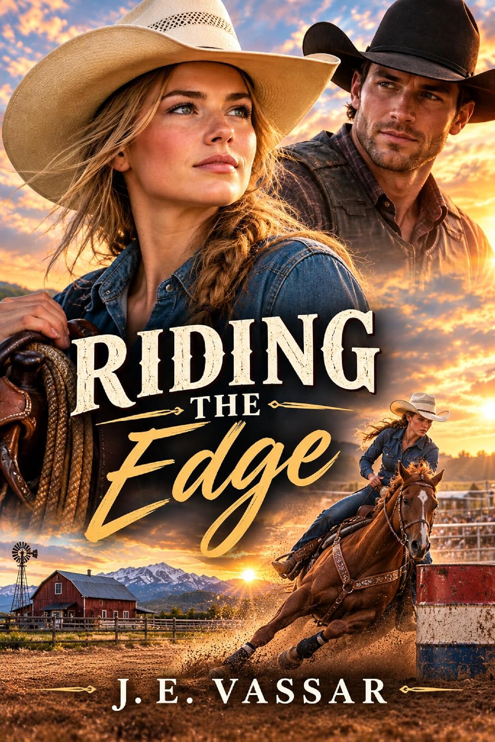 Riding The Edge (Rodeo Rescue Series Book 1)