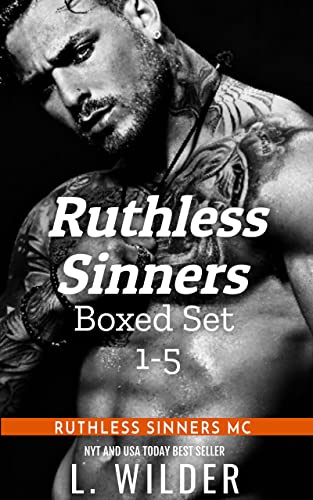 Ruthless Sinners Boxed Set 1-5 (Ruthless Sinners MC Book 11)